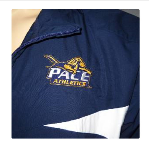 Nike Pace University Storm Fit Jacket Full Zip Pockets Coat Mens - Picture 6 of 6